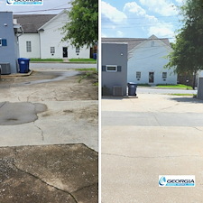 Professional-Parking-Lot-Cleaning-Performed-in-Winder-Georgia 1